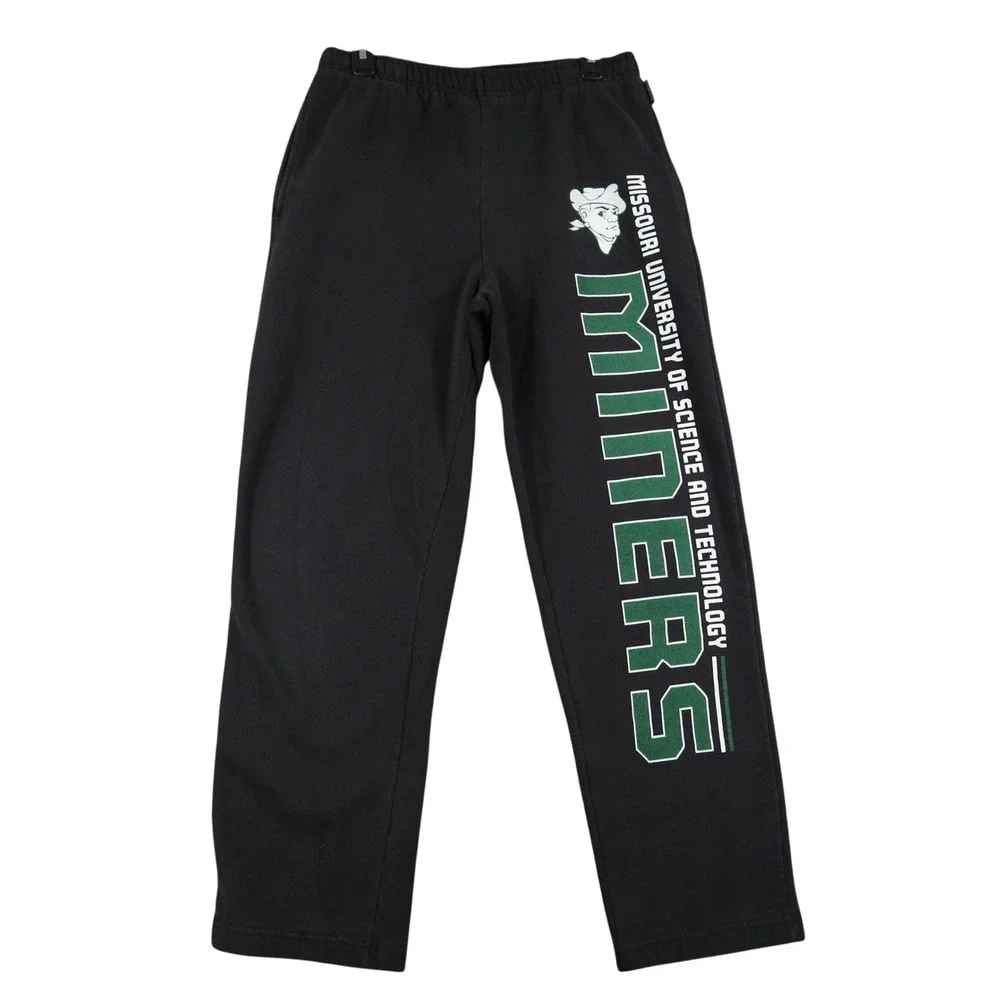 Missouri University S&T JanSport Sweatpants Men M Black Miners Joggers College